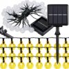 GIRLANDA OGRODOWA SOLARNA KULE 12m 100xLED ŚREDNICA 1,8cm