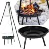 GRILL OGRODOWY PALENISKO OGNISKO (średnica: 50cm wysokość: 150cm)