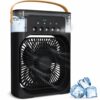 KLIMATYZATOR MINI NA KOSTKI LODU 3W1 USB 9x21x26 - czarny