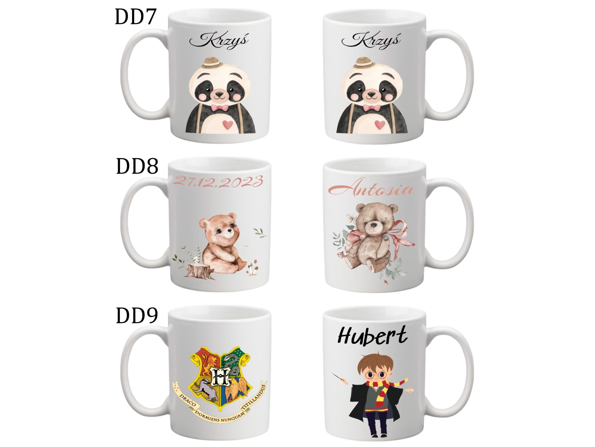 KUBEK DO SUBLIMACJI 330ML BIAŁY - Dla Dzieci - grupa