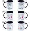 KUBEK DO SUBLIMACJI 330ML CZARNY UCHWYT