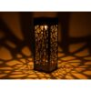 LAMPA LAMPKA SOLARNA KWADRATOWA 39x6CM CIEPŁY BIAŁY 4 SZT