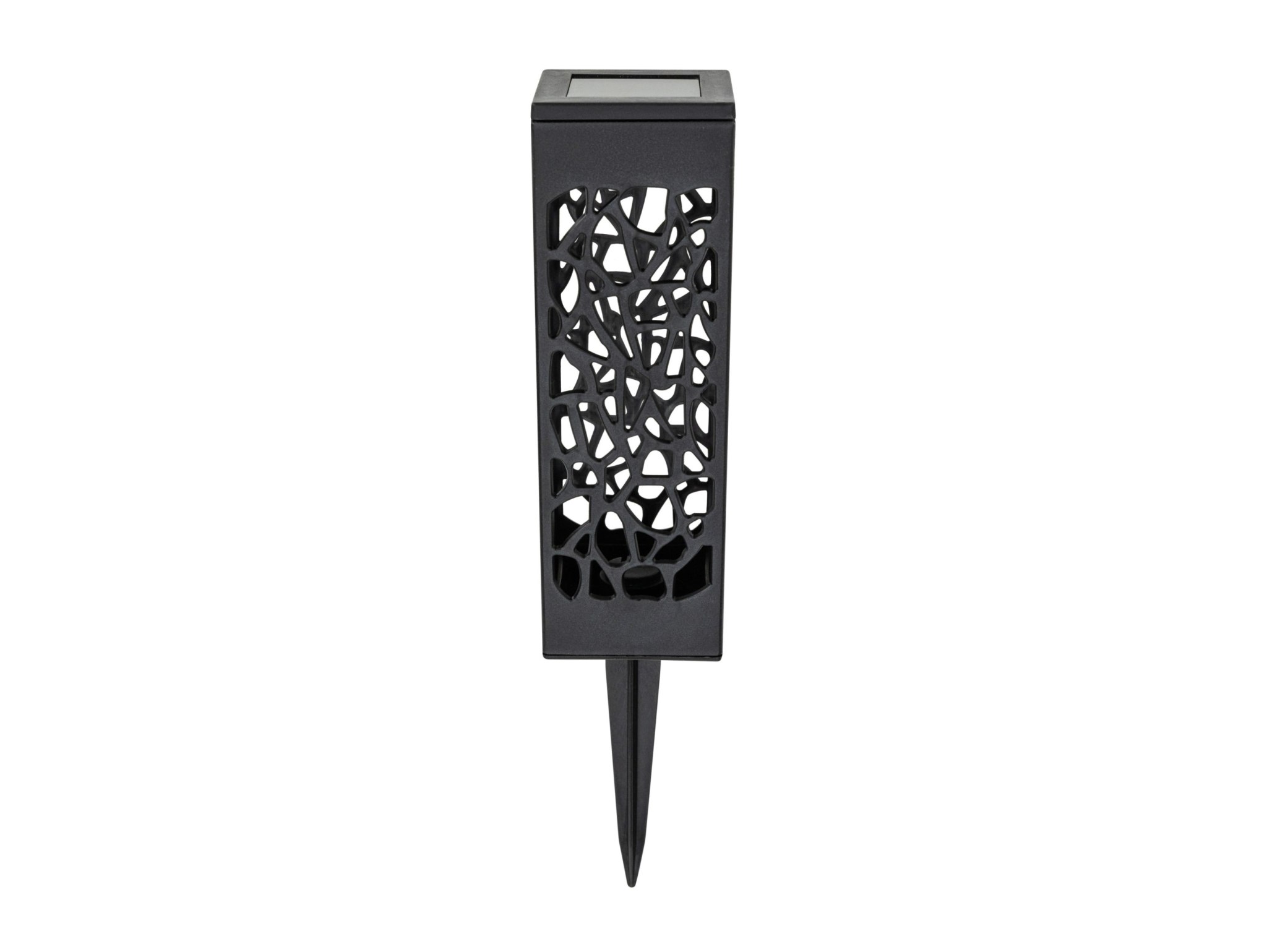 LAMPA LAMPKA SOLARNA KWADRATOWA 39x6CM CIEPŁY BIAŁY 8 SZT