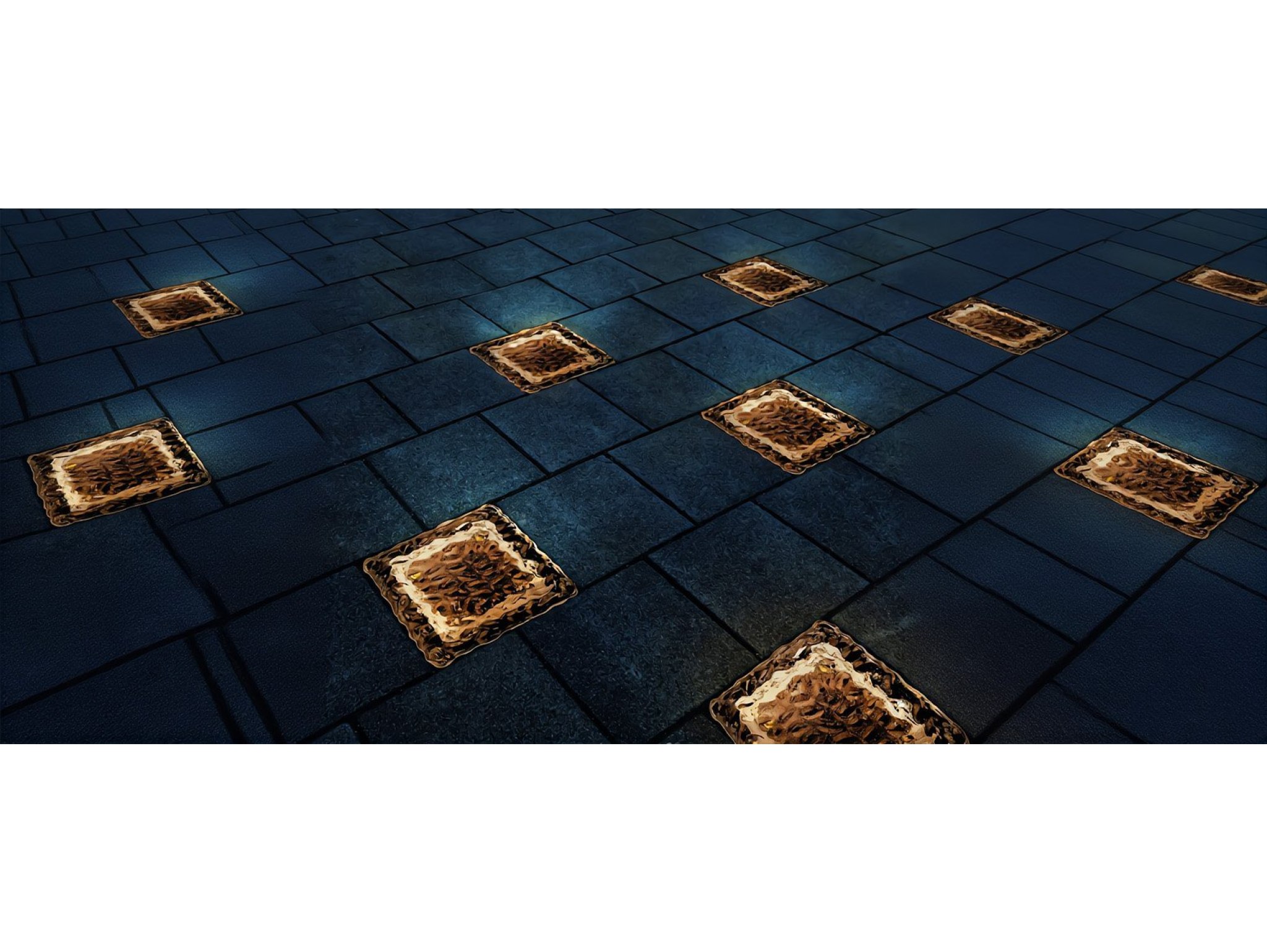 LAMPA OGRODOWA NAJAZDOWA SOLARNA KOSTKA LODU 7x7cm - ciepły biały