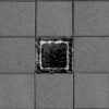 LAMPA OGRODOWA NAJAZDOWA SOLARNA KOSTKA LODU 7x7cm - ciepły biały