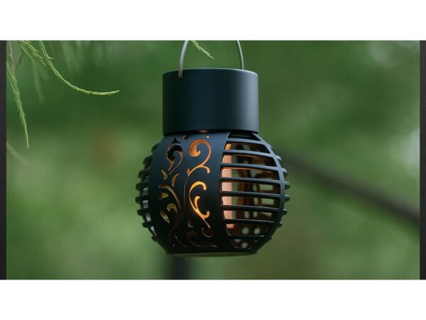 LAMPA OGRODOWA SOLARNA KULA WISZĄCA 9x7 wzór 2 10 SZT