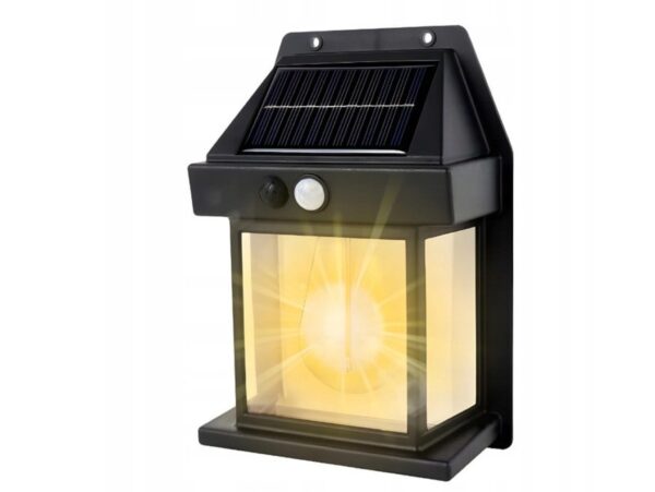 LAMPA SOLARNA KINKIET 3 TRYBY 13,5x9,5x5cm