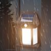 LAMPA SOLARNA KINKIET 3 TRYBY 13,5x9,5x5cm