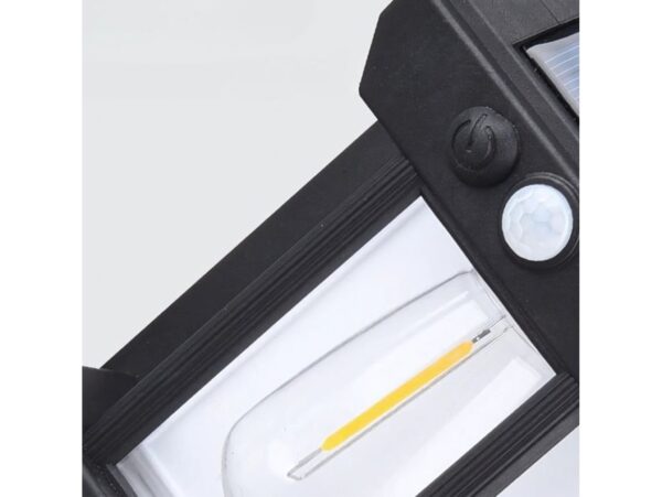 LAMPA SOLARNA KINKIET 3 TRYBY 13,5x9,5x5cm