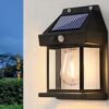 LAMPA SOLARNA KINKIET 3 TRYBY 13,5x9,5x5cm