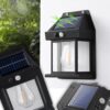 LAMPA SOLARNA KINKIET 3 TRYBY 13,5x9,5x5cm