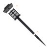 LAMPA SOLARNA LED LATARNIA - 28cm zimny biały