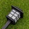 LAMPA SOLARNA LED LATARNIA - 28cm zimny biały