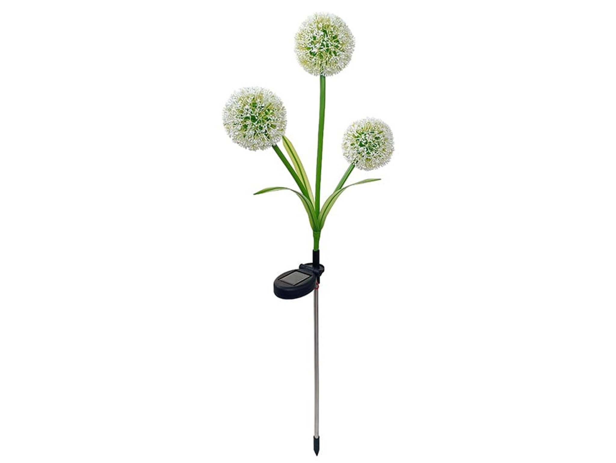 LAMPKA SOLARNA OGRODOWA CZOSNEK DMUCHAWCE 70CM - kolorowe