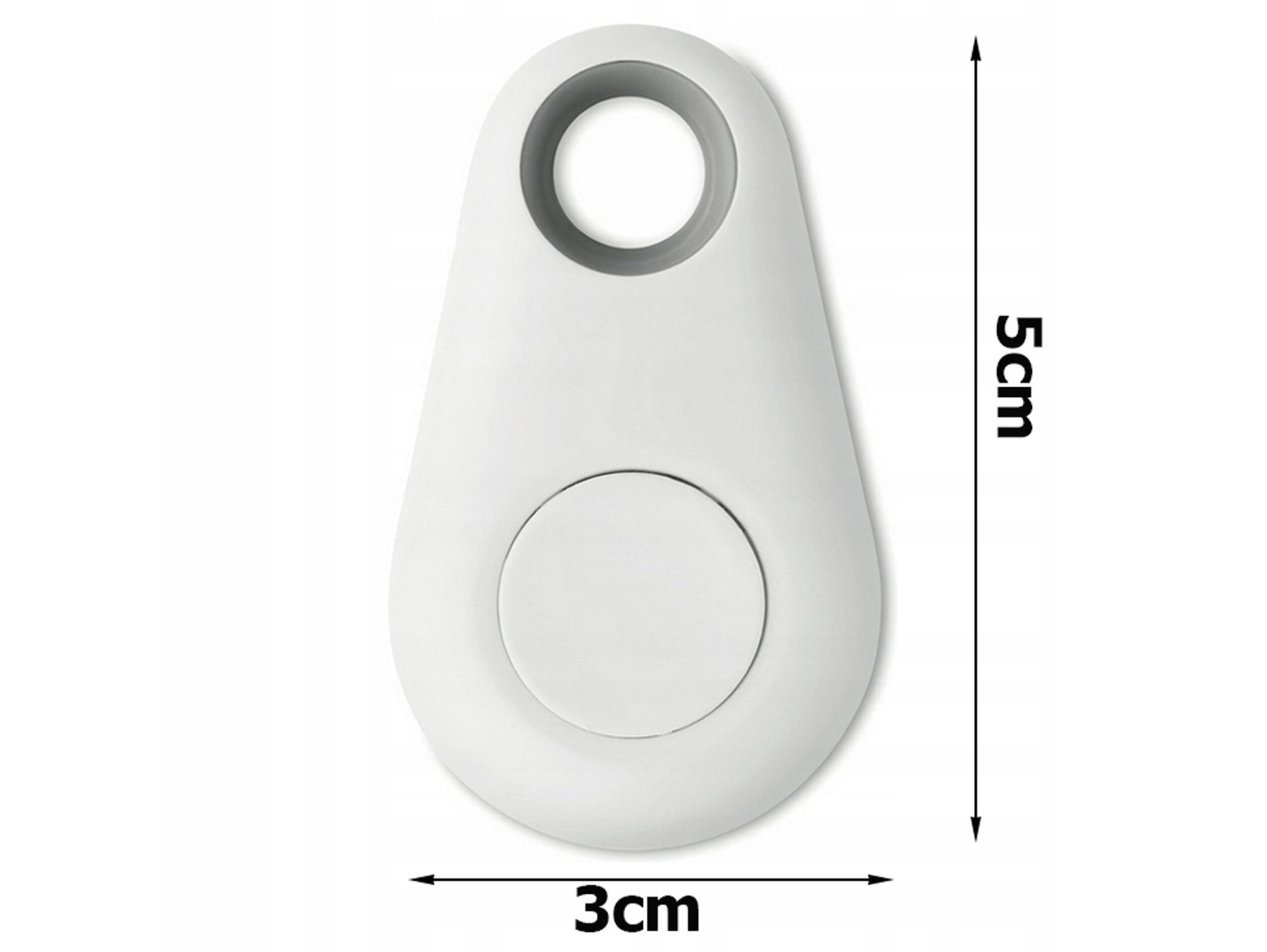 LOKALIZATOR KLUCZY BLUETOOTH - biały