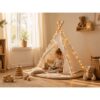 NAMIOT DLA DZIECI DOMEK TIPI 80x80x110cm - beżowy