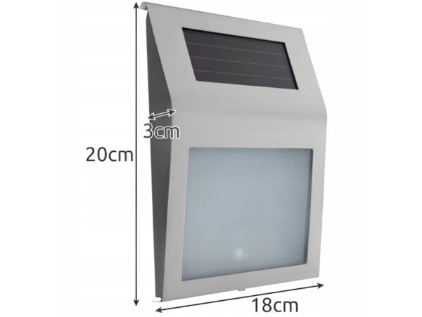 NUMER DOMU SOLARNY 20x18cm