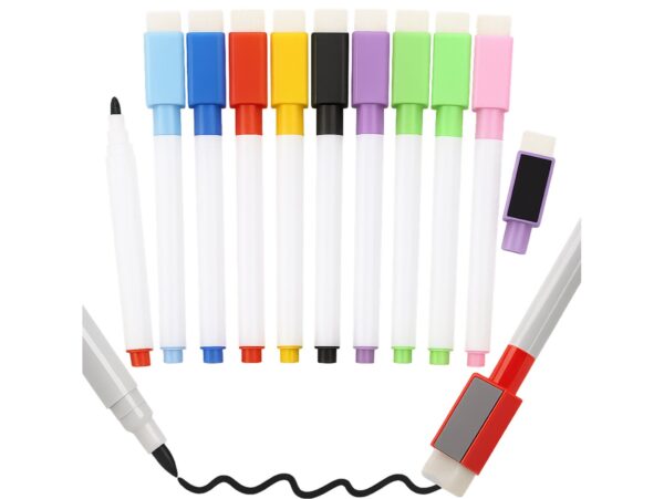 PISAKI SUCHOŚCIERALNE 8SZT - z magnesami/czarny wkład