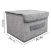 PUDEŁKO ORGANIZER SKŁADANY 26x20x16 - wzór 2