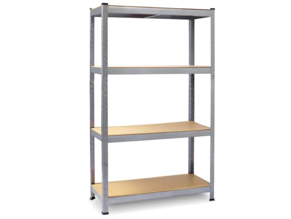 REGAŁ MAGAZYNOWY 4-PÓŁKOWY 150x75x30CM NOŚNOŚĆ PÓŁKI 135KG