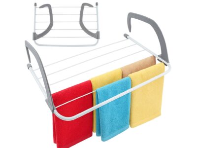 SUSZARKA NA PRANIE GRZEJNIK BALKON 55x35 NA 5 RUREK