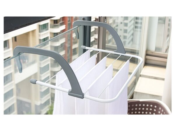 SUSZARKA NA PRANIE GRZEJNIK BALKON 55x35 NA 5 RUREK
