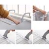 SUSZARKA NA PRANIE GRZEJNIK BALKON 55x35 NA 5 RUREK