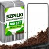 SZPILKI DO AGROWŁÓKNINY METALOWE 100SZT 150 mm x 70 mm
