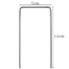 SZPILKI DO AGROWŁÓKNINY METALOWE 100SZT 150 mm x 70 mm