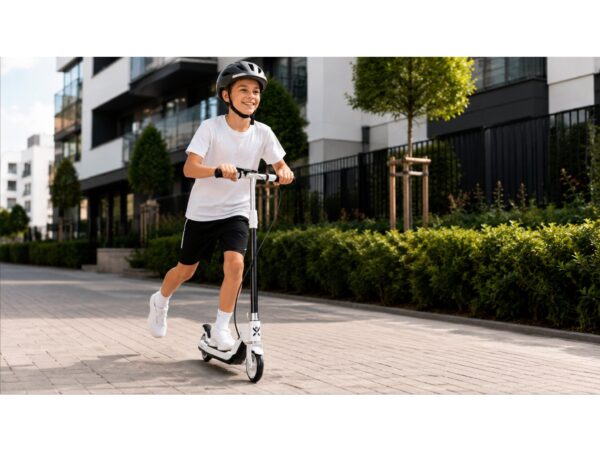 TRIKE FIX HULAJNOGA DLA DZIECI DWUKOŁOWA LED SKŁADANA
