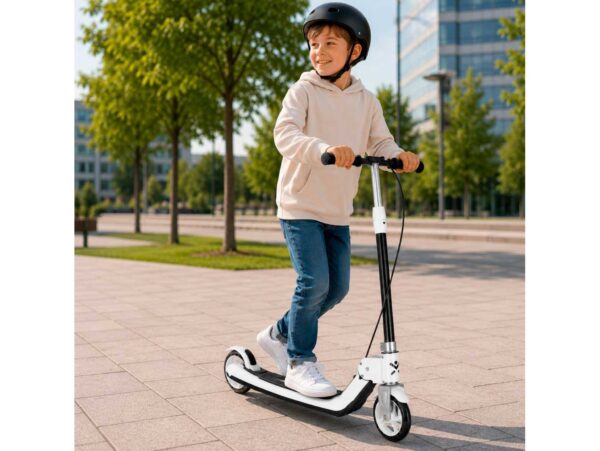 TRIKE FIX HULAJNOGA DLA DZIECI DWUKOŁOWA LED SKŁADANA