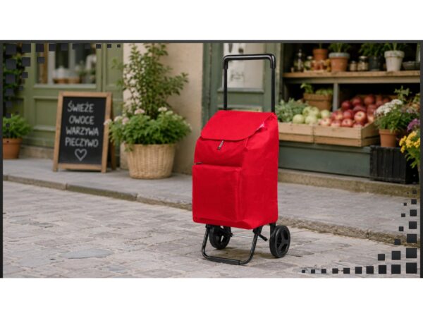 GIMI ARGO NEW RED WÓZEK NA ZAKUPY/ARGO NEW RED GM-169294 8001244025967