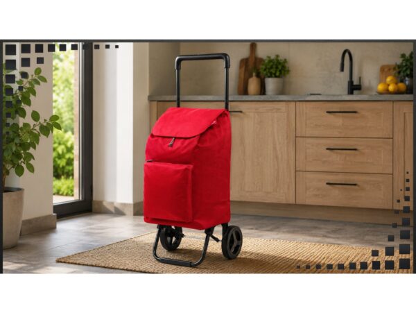 GIMI ARGO NEW RED WÓZEK NA ZAKUPY/ARGO NEW RED GM-169294 8001244025967