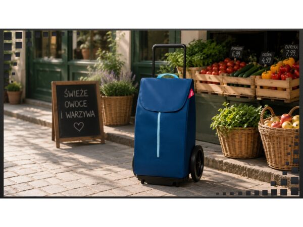 GIMI KOMODO WÓZEK NA ZAKUPY/KOMODO BLUE GM-168434 8001244025868