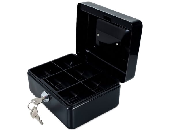 KASETKA NA PIENIADZE MAŁA 152x115x80 - czarny