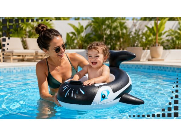 KOŁO DO PŁYWANIA DLA DZIECI ORKA 65cm
