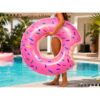 KOŁO DO PŁYWANIA DONUT 120CM - różowy