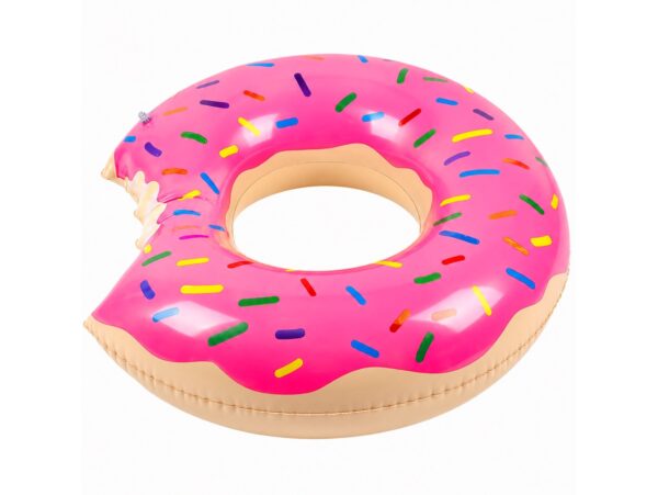 KOŁO DO PŁYWANIA DONUT 120CM - różowy