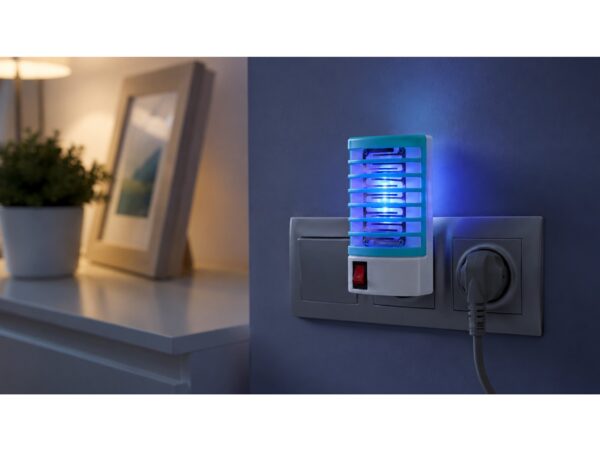 LAMPA NA KOMARY OWADOBÓJCZA 1W - niebieski