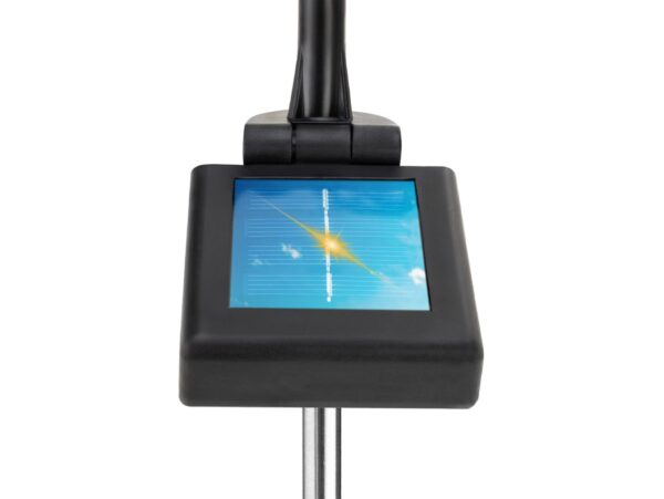 LAMPA OGRODOWA SOLARNA 8 LED KULKI - zimny biały
