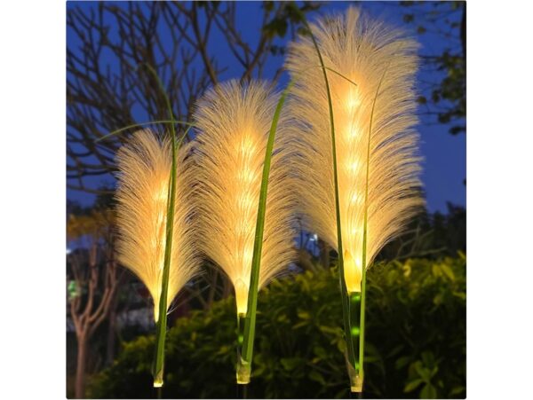 LAMPA OGRODOWA SOLARNA LED TRAWA PAMPAS
