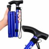 LASKA INWALIDZKA SKŁADANA 92cm - niebieski