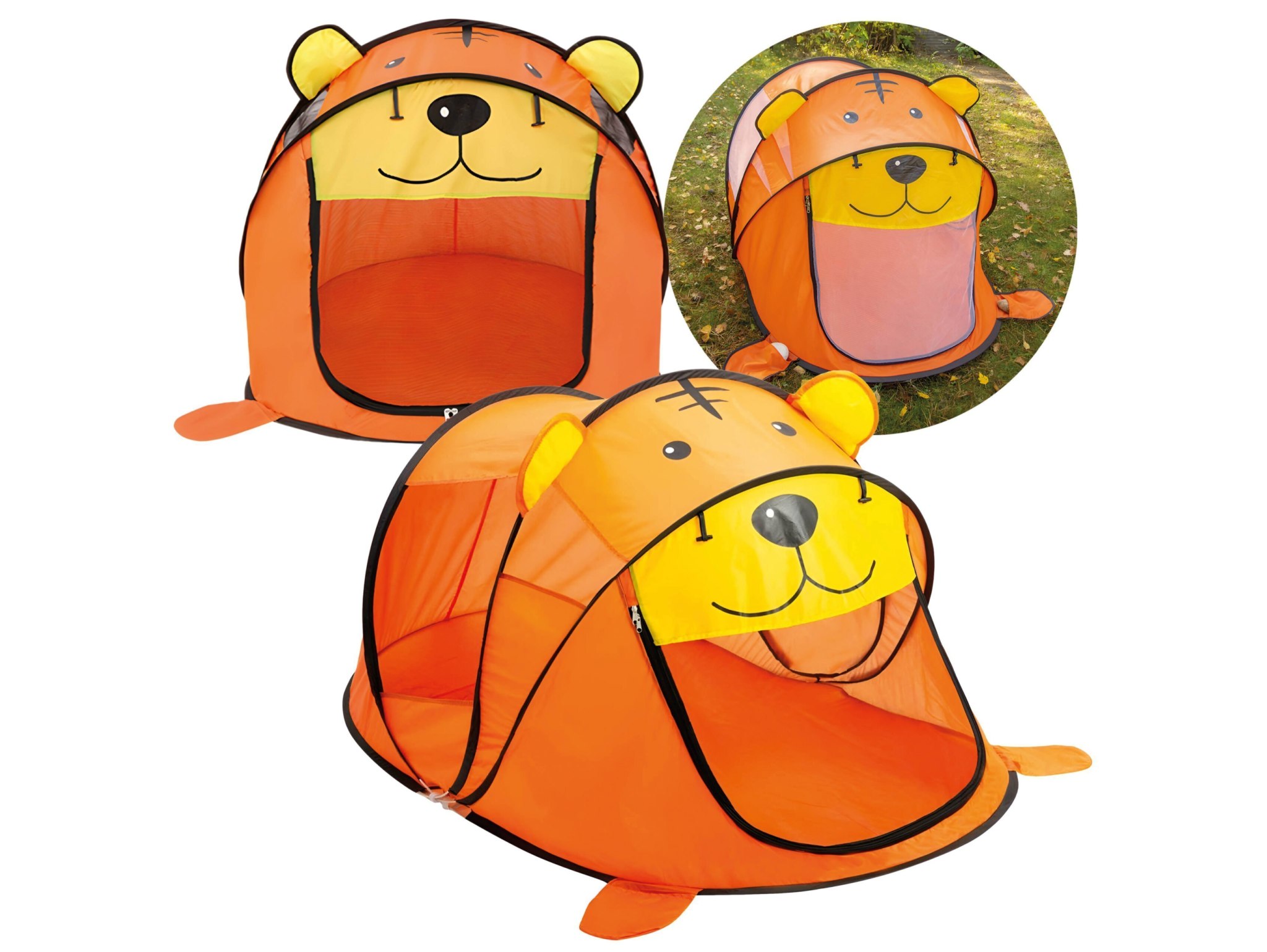 NAMIOT SAMOROZKŁADAJĄCY DLA DZIECI - tygrysek