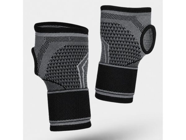 OPASKA STABILIZATOR ŚCIĄGACZ SPORTOWY NA NADGARSTEK - czarny