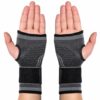 OPASKA STABILIZATOR ŚCIĄGACZ SPORTOWY NA NADGARSTEK - czarny