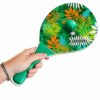 PALETKI DREWNIANE DO PADDLE PLAŻOWE ZESTAW 2 PALETKI+PIŁKA - wzór 2