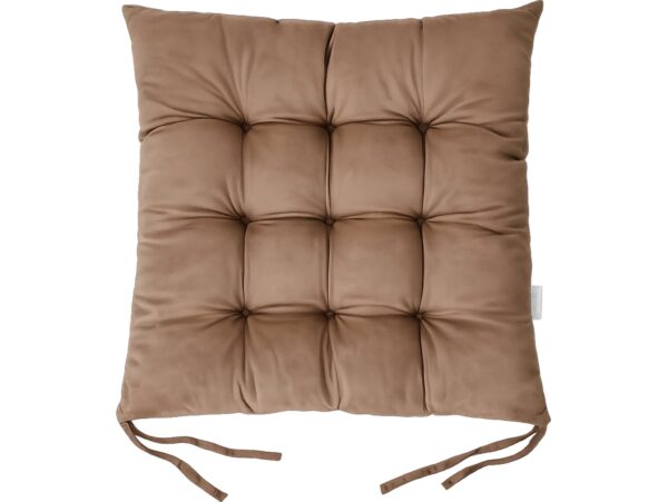 PODUSZKA NA KRZESŁO - brązowy