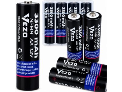 VEZO BATERIA AKUMULATOREK AA 4 szt TYP1 4900mAh DUŻE