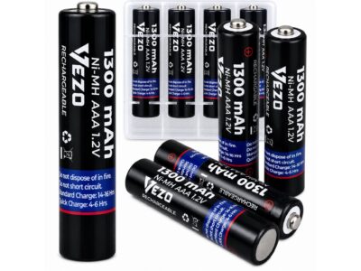 VEZO BATERIA AKUMULATOREK AAA 4 szt TYP1 2500mAh MAŁE