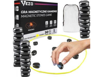 VEZO KAMIENIE KAMYCZKI MAGNETYCZNE GRA 30 KAMYCZKÓW